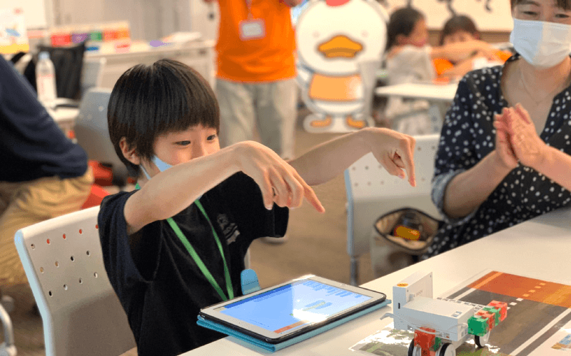 少人数クラスで、お子さまが主体的に学べる!